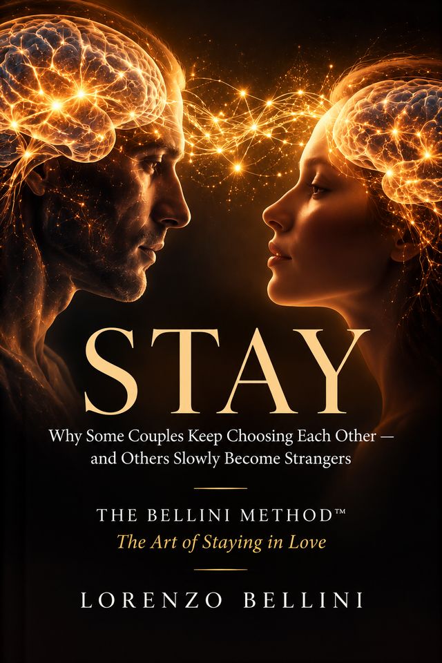 Book cover of STAY: Why Some Couples Keep Choosing Each Other and Others Slowly Become Strangers, by Lorenzo Bellini